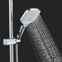 Душевая система Shevanik S4136, цвет хром