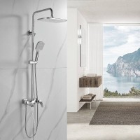Душевая система Shevanik S4136, цвет хром