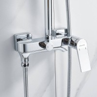 Душевая система Shevanik S4136, цвет хром
