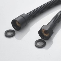 Душевая система Shevanik S4136H, цвет черный матовый