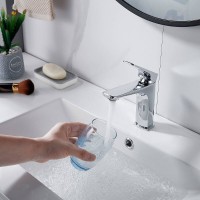 Смеситель для раковины Shevanik S4201, цвет хром