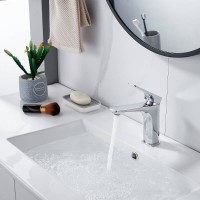 Смеситель для раковины Shevanik S4201, цвет хром