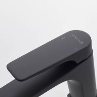 Смеситель для раковины Shevanik S4201H, цвет черный матовый