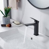 Смеситель для раковины Shevanik S4201H, цвет черный матовый