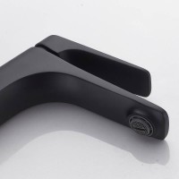 Смеситель для раковины Shevanik S4201H, цвет черный матовый