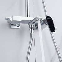 Душевая система Shevanik S4226, цвет хром