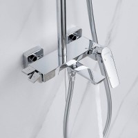 Душевая система Shevanik S4226, цвет хром