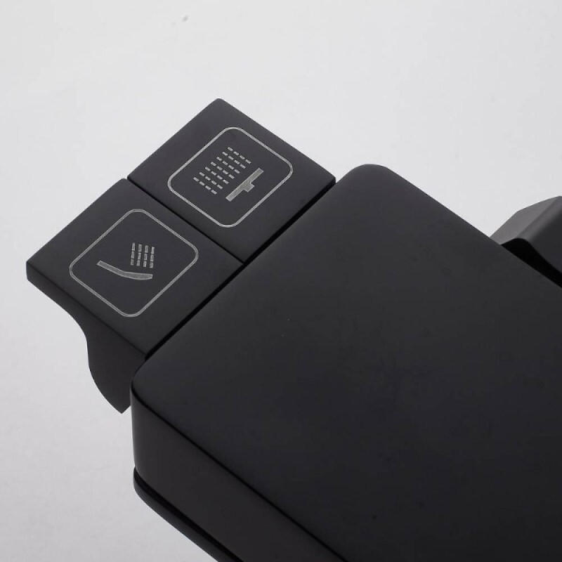 Душевая система Shevanik S4226H, цвет черный матовый