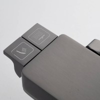 Душевая система Shevanik S4226T, цвет вороненая сталь, gunmetal