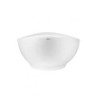 BOND S55-590 Раковина накладная овальная 59*38*19см белая