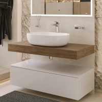 BOND S59-600 Раковина накладная овальная 60*40*15см белая
