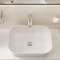 BOND S61-500 Раковина накладная прямоугольная 50*40*14,5см белая