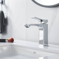 Смеситель для раковины Shevanik S6101, цвет хром