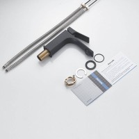 Смеситель для раковины Shevanik S6101H, цвет черный матовый