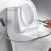 Гигиенический душ Shevanik S6105-1, со смесителем, цвет хром