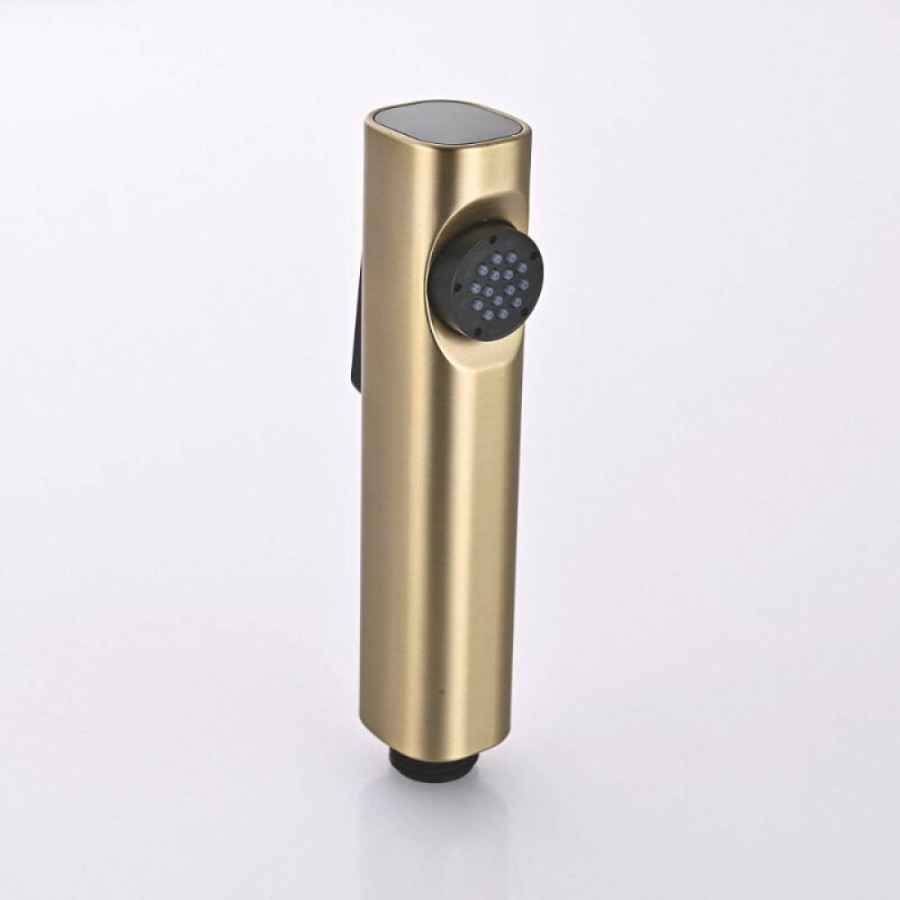 Гигиенический душ Shevanik S6105G-1, со смесителем, цвет золотой сатин