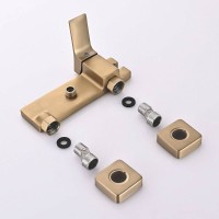 Гигиенический душ Shevanik S6105G-1, со смесителем, цвет золотой сатин