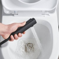 Гигиенический душ Shevanik S6105H-1, со смесителем, цвет черный матовый