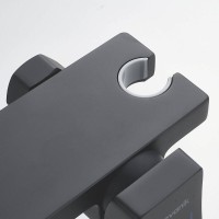Гигиенический душ Shevanik S6105H-1, со смесителем, цвет черный матовый
