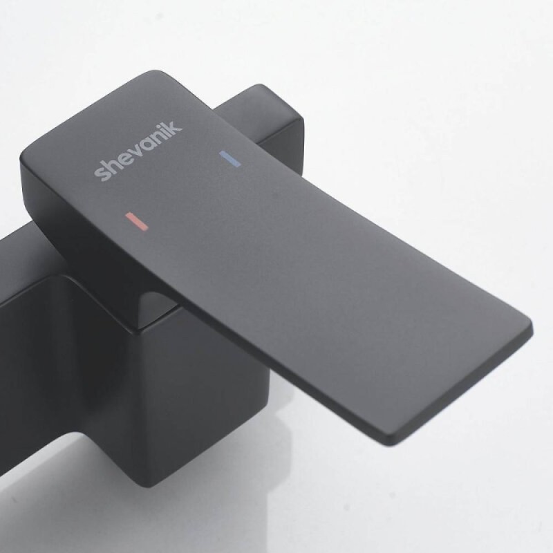 Гигиенический душ Shevanik S6105H-1, со смесителем, цвет черный матовый