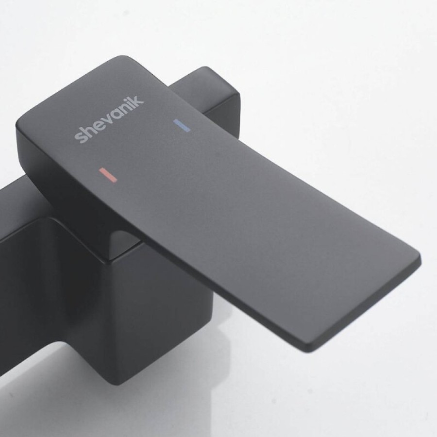 Гигиенический душ Shevanik S6105H-1, со смесителем, цвет черный матовый