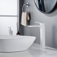 Смеситель для раковины Shevanik S6111C, цвет белый