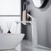 Смеситель для раковины Shevanik S6111C, цвет белый