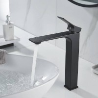 Смеситель для раковины Shevanik S6111H, цвет черный матовый