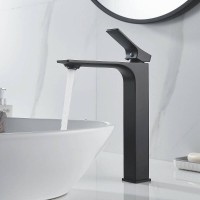 Смеситель для раковины Shevanik S6111H, цвет черный матовый
