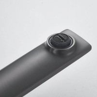 Смеситель для раковины Shevanik S6111T, вороненая сталь, gunmetal