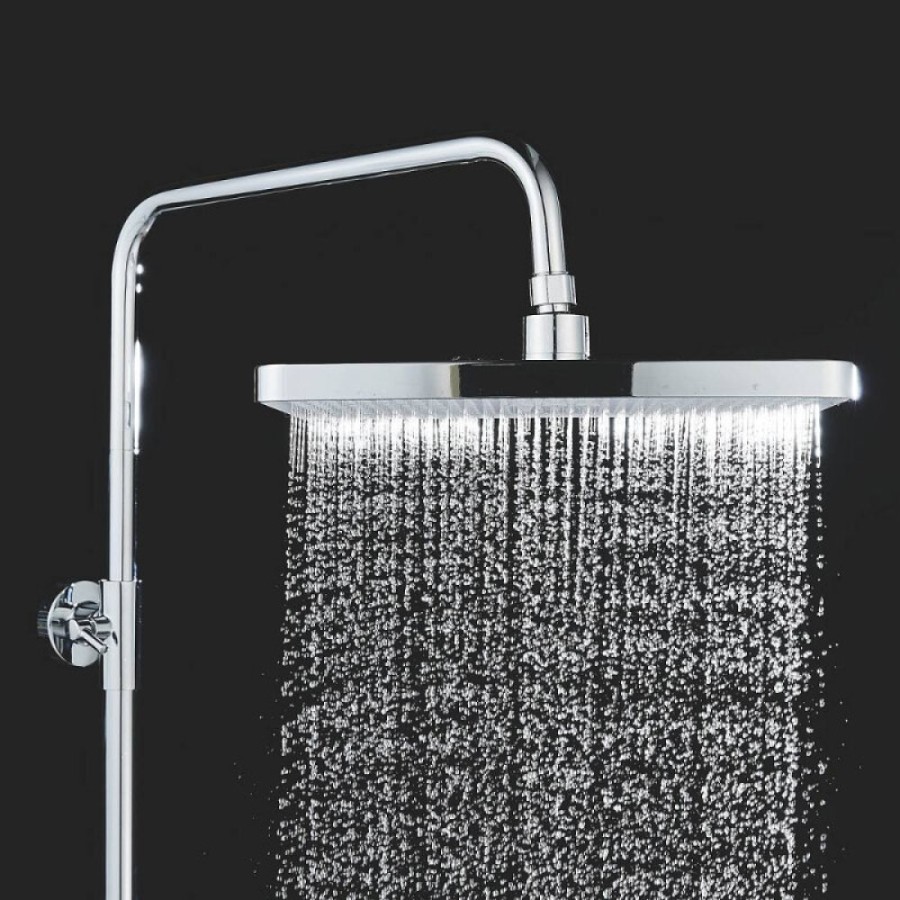 Душевая система Shevanik S6136, цвет хром