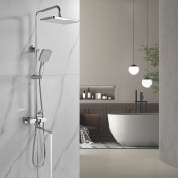 Душевая система Shevanik S6136, цвет хром