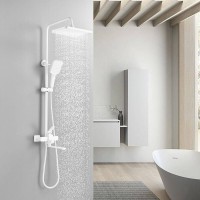 Душевая система Shevanik S6136C, цвет белый