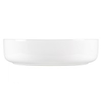 BOND S62-550 Раковина накладная овальная 55*40*14см белая