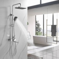 Душевая система Shevanik S6236, цвет хром