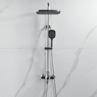 Душевая система Shevanik S6236, цвет хром