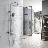 Душевая система Shevanik S6236, цвет хром