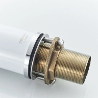 Смеситель для раковины Shevanik S6601F, цвет хром/белый