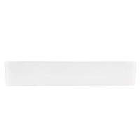 BOND S67-610 Раковина накладная прямоугольная 61,5*35*11,5см белая