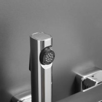 Гигиенический душ Shevanik S6805-1, со смесителем, цвет хром