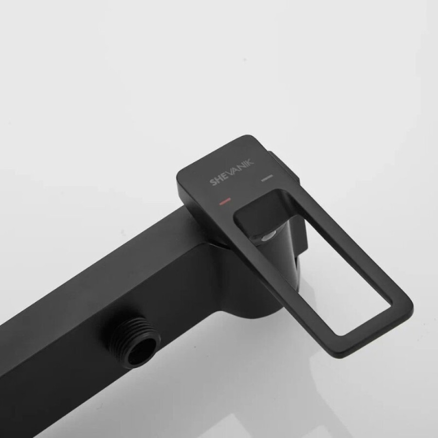 Гигиенический душ Shevanik S6805H-1, со смесителем, цвет черный матовый