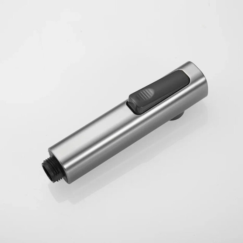 Гигиенический душ Shevanik S6805T-1, со смесителем, вороненая сталь, gunmetal