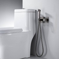 Гигиенический душ Shevanik, S6805T, со смесителем, вороненая сталь, gunmetal