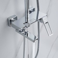 Душевая система Shevanik S6826, цвет хром
