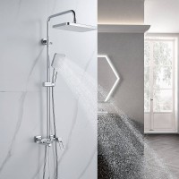 Душевая система Shevanik S6826, цвет хром