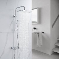 Душевая система Shevanik S6826, цвет хром