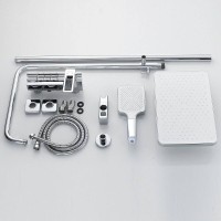 Душевая система Shevanik S6826, цвет хром