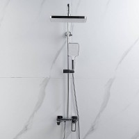 Душевая система Shevanik S6826, цвет хром