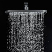 Душевая система Shevanik S7036H, цвет черный матовый