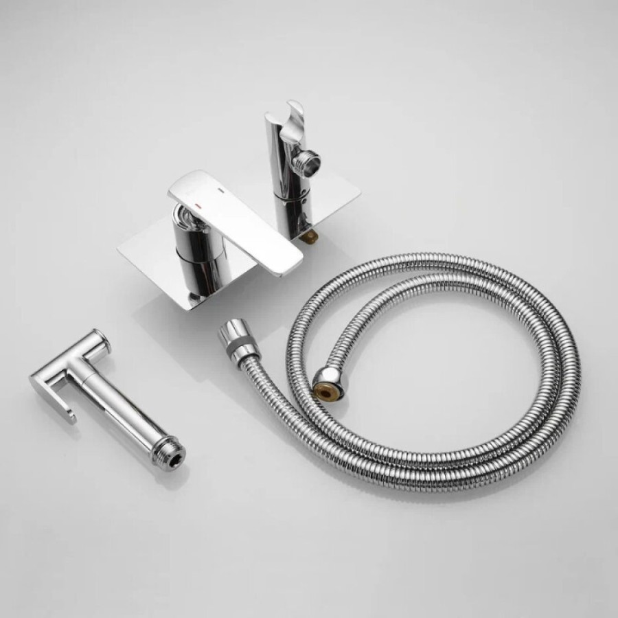 Гигиенический душ Shevanik S8005, со смесителем, цвет хром